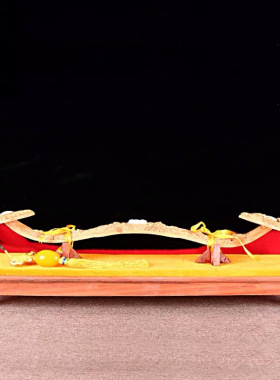 小叶紫檀木质如意摆件手工实木雕刻工艺品客厅家居装饰酸枝木