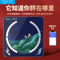 Midea Beauty Lotheon Series Home Weight Scales Slimming Scales Body Fat Scales Adult Precision Intelligence