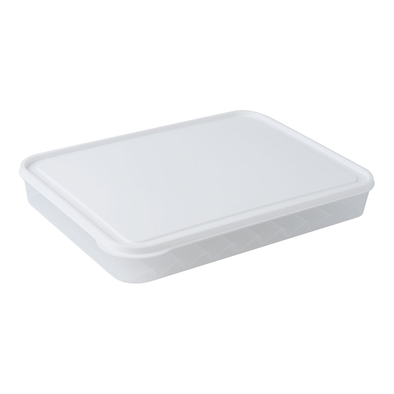 日本imakara食品级饺子盒专用家用水饺混沌盒冰箱保鲜冷冻收纳盒 - 图3