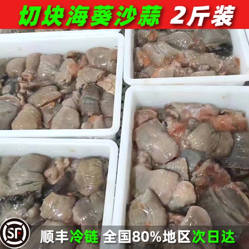 新鲜切块沙蒜海葵去内脏鲜活冷冻2斤海定根海葵沙蒜豆面商用海鲜 - 图1