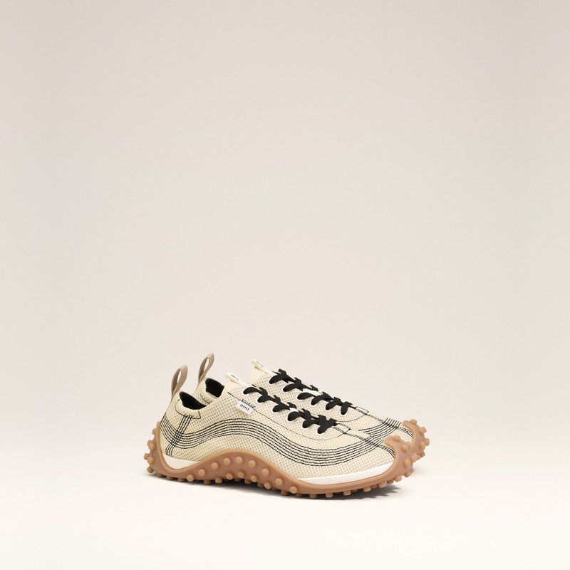 【早春新品】Ami Paris Mirage幻影网眼运动鞋 撞色系带薄底鞋,淘宝优惠券,粉丝福利购,淘宝优惠卷