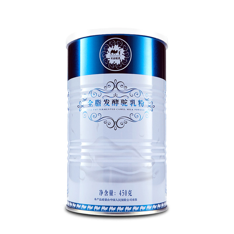 至品驼乳450g装发酵纯骆驼奶粉酸奶 至品驼乳至品驼奶及驼奶粉