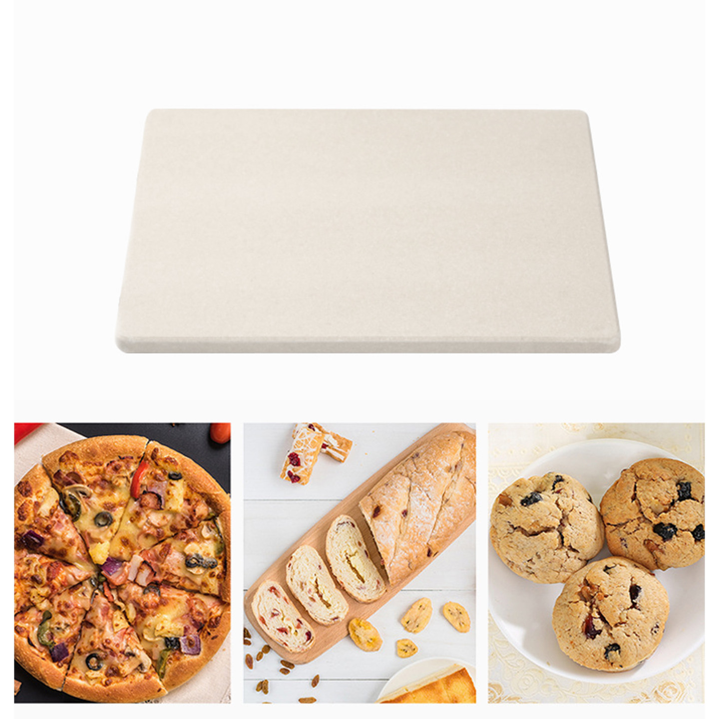 披萨烘焙石板面包欧包法棍蛋糕堇青石加厚耐高温烤箱家用烘培工具,淘宝优惠券,粉丝福利购,淘宝优惠卷