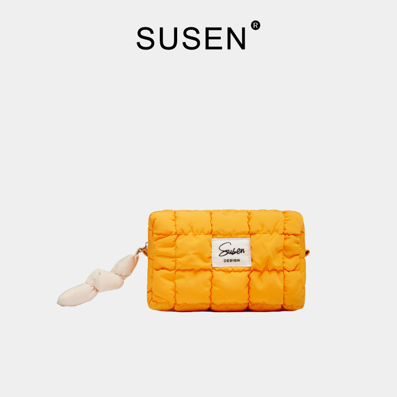 susen糖果色春季零钱大容量化妆包 susen女士包袋