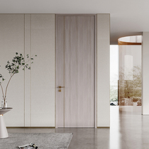 Lins Full House Custom Bedroom Door Room Wooden Door Indoor Soundproof Suit Toilet Bathroom toilet door OL001