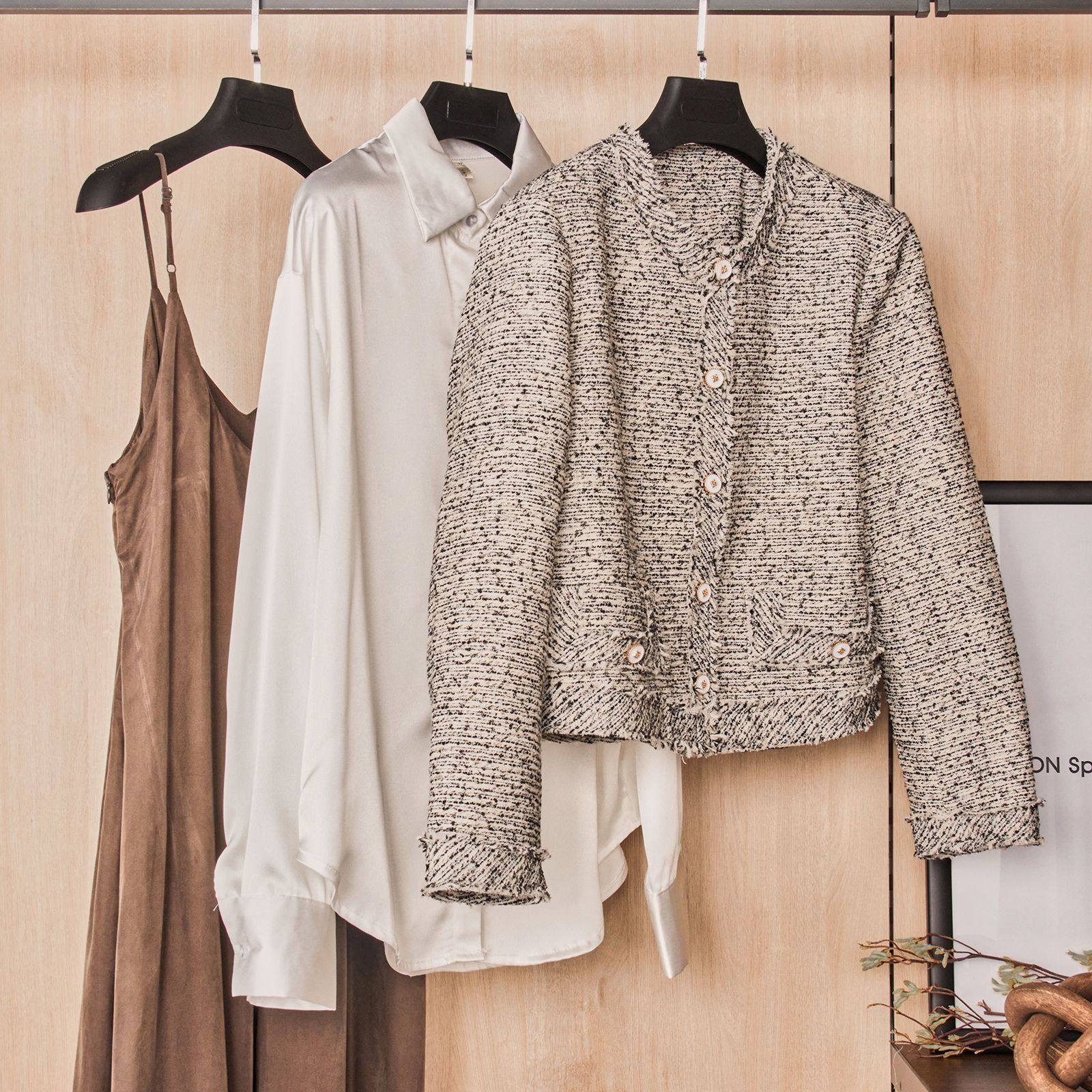 MOON慕空间样板房衣帽间女士衣柜衣服摆件收纳盒展厅摆设道具饰品,淘宝优惠券,粉丝福利购,淘宝优惠卷