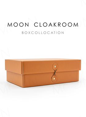 MOON慕空间样板房衣帽间收纳盒