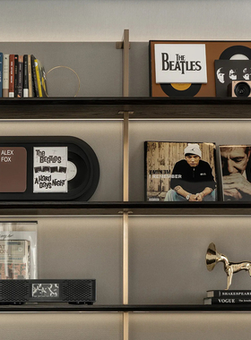 12寸创意复古黑胶唱片装饰品摆件