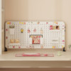 Desktop hole plate storage rack