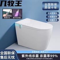 Smart toilet toilet Home fully automatic integrated waterless pressure limit UV germicidal light intelligent sitting toilet