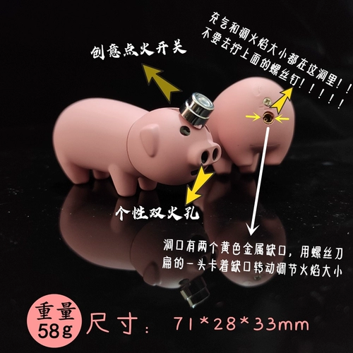 Интернет -знаменитости, маленькие свиньи, творческий двойной пламя -типа, милый фейерверк, личность, гравировка, бесплатный парень