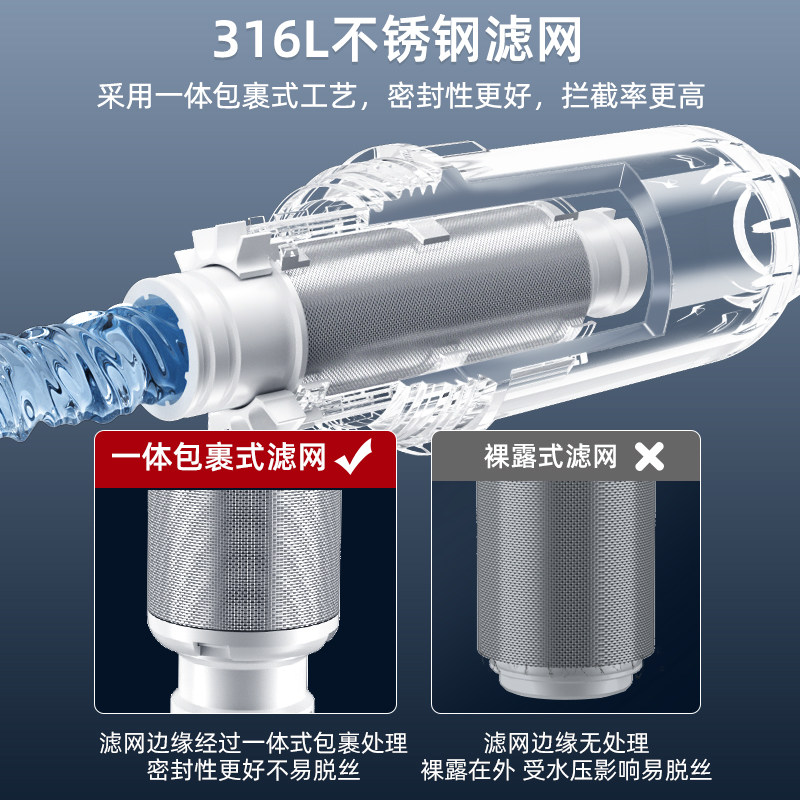 惠尔顿家用反冲洗全铜自来水净水器 惠尔顿电器净水器