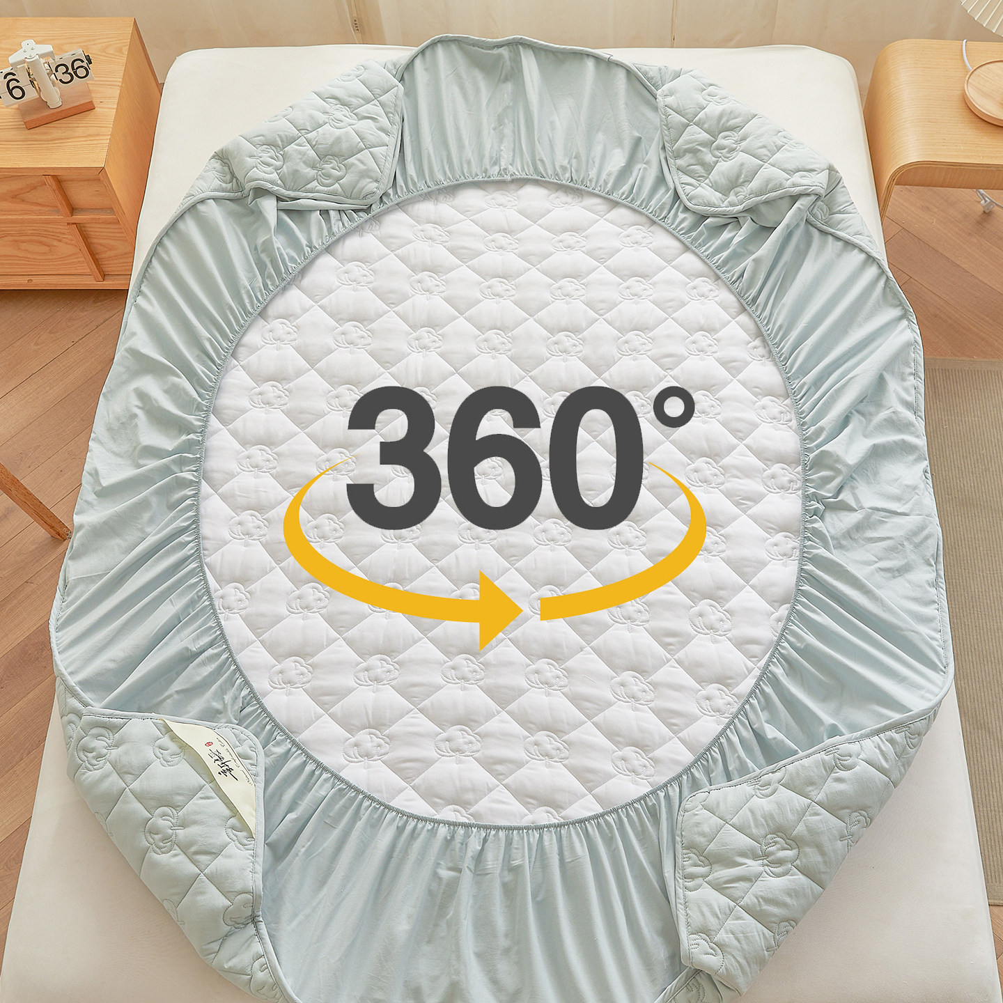 新疆全棉棉花床笠单件Aa类母婴级加厚夹棉纯棉防滑床罩套四季通用,淘宝优惠券,粉丝福利购,淘宝优惠卷