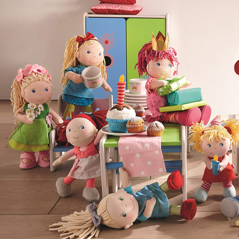 德国HABA公主洋娃娃女孩玩具宝宝安抚布娃娃玩偶公仔手偶生日礼物,淘宝优惠券,粉丝福利购,淘宝优惠卷