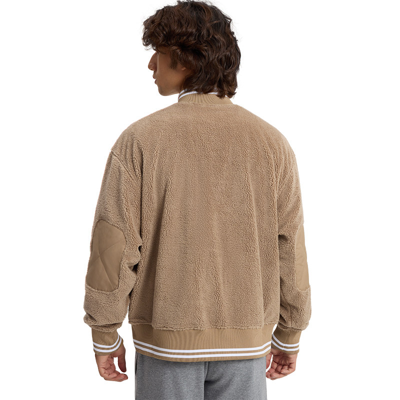 安德玛官方UA  男女情侣运动休闲仿羊羔毛保暖夹克外套1389370,淘宝优惠券,粉丝福利购,淘宝优惠卷