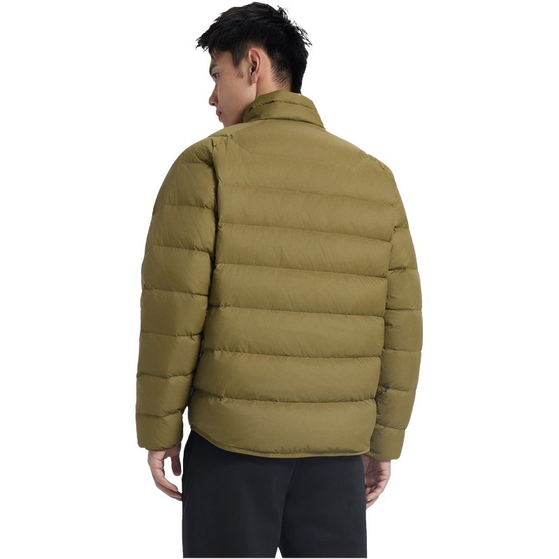 安德玛官方UA  男子运动休闲健身500蓬鸭绒短款宽松羽绒服6010876