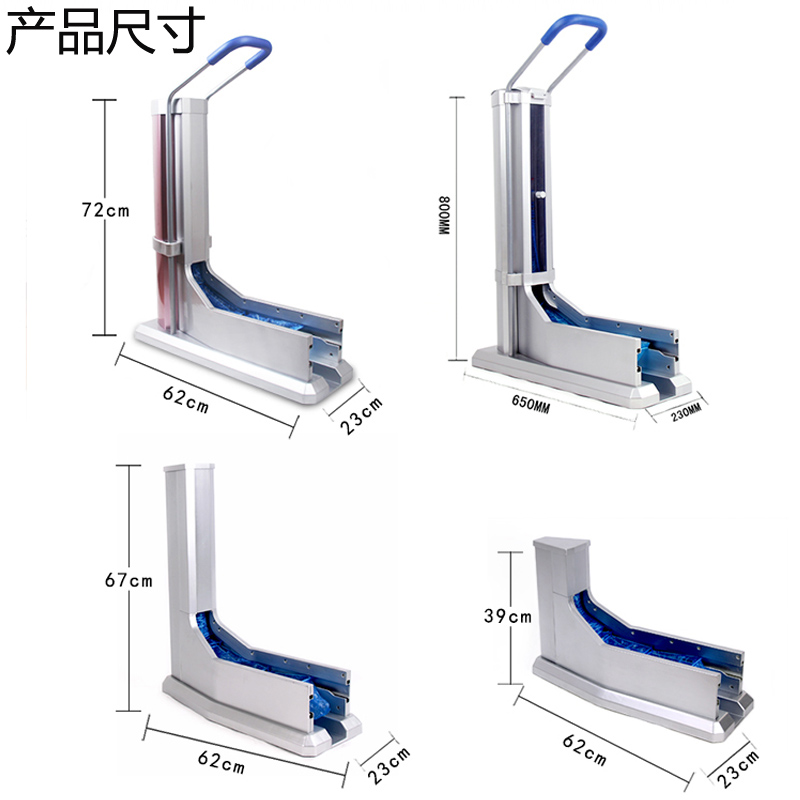 一次性鞋套机全自动踩脚套机器工厂新款样板房智能鞋膜盒家用商用 - 图0