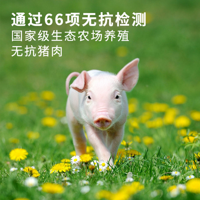 Fresh black pig pork belly, cold fresh meat, Chongming ecological