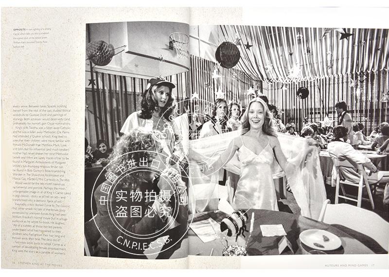现货 史蒂芬金美剧电影艺术画册设定集 英文原版 Stephen King at the Movies 史蒂芬金小说改编影视剧全回顾设定 精装 惊悚