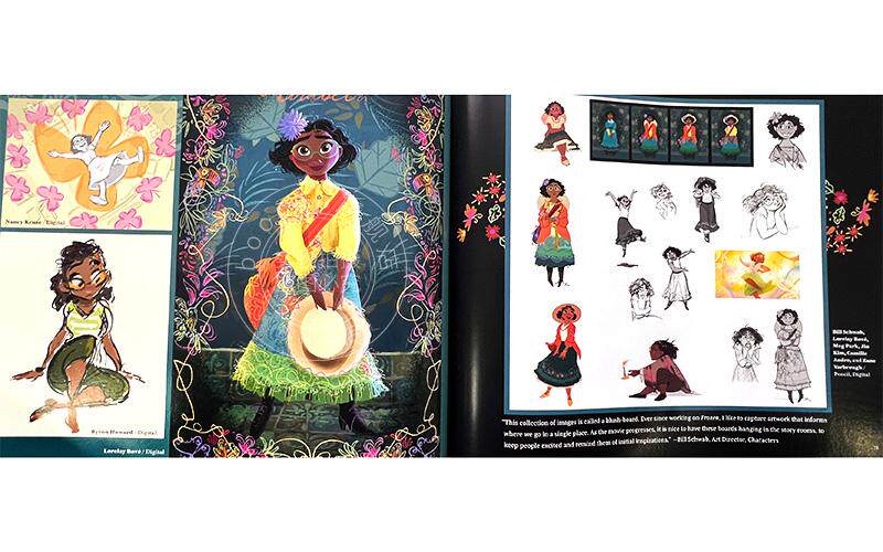 现货 魔法满屋 电影艺术设定画集 英文原版 迪斯尼动画电影周边书 Art of Encanto 疯狂动物城导演 林漫威原创歌曲