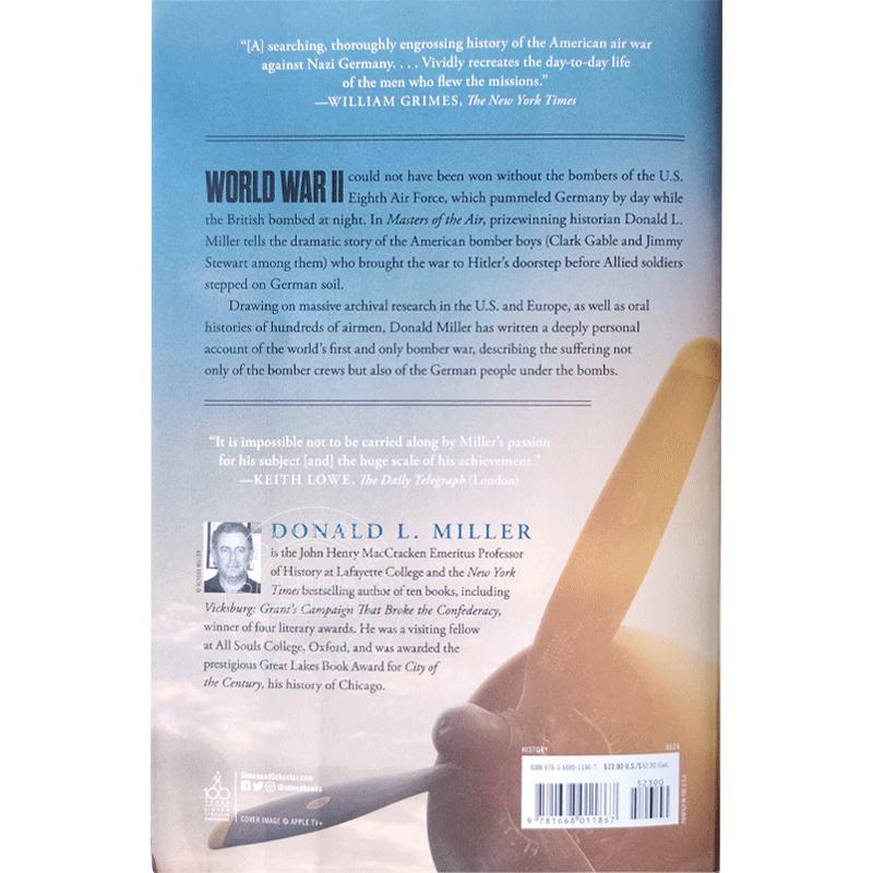 现货 空战群英 斯皮尔伯格 汤姆·汉克斯 电视剧封面 Donald L. Miller 英文原版 Masters of the Air
