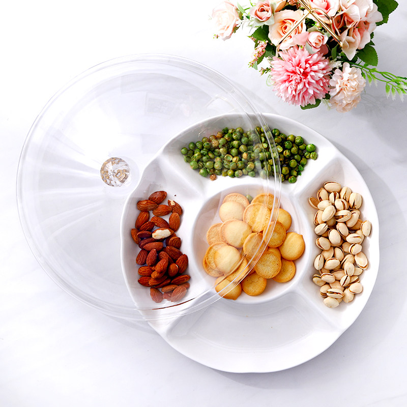 水果试吃盘带盖分格多格品尝盒子透明塑料罩超市面包蛋糕展示托盘,淘宝优惠券,粉丝福利购,淘宝优惠卷