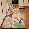 Midisha kitchen special anti-slip and oil-proof floor mats