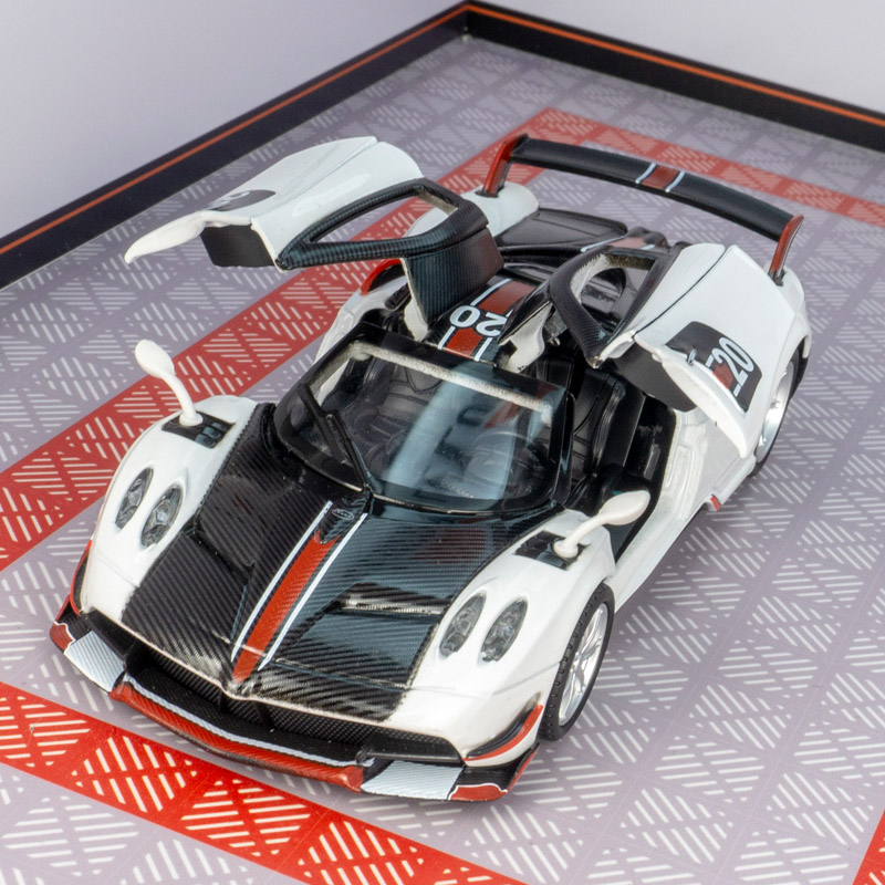 创意桌面摆件帕加尼模型车CCA声光回力玩具车儿童金属收藏品礼物,淘宝优惠券,粉丝福利购,淘宝优惠卷