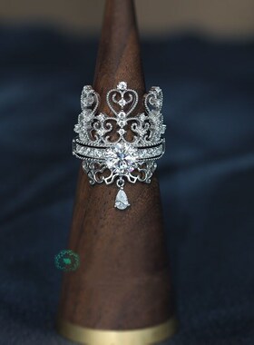 指环PRINGXY莫桑石欧美女