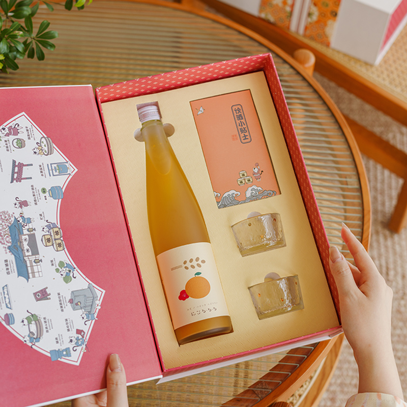 【清甜可口】日本柚子梅子酒果酒低度甜酒生日礼物女士微醺礼盒 - 图1