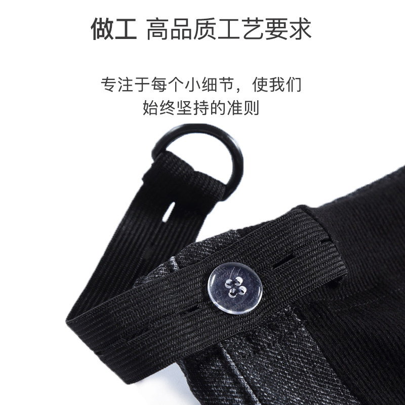 秋季外穿直筒哈伦老爹宽松孕妇裤子 安智彩孕妇直筒裤