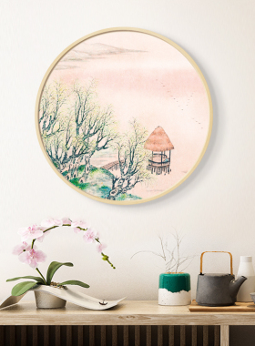 宋代美学客厅山水装饰画