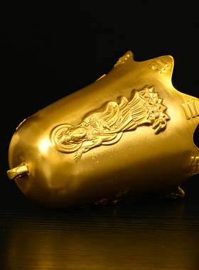 中式黄铜风水铃铛吉祥桌面摆件