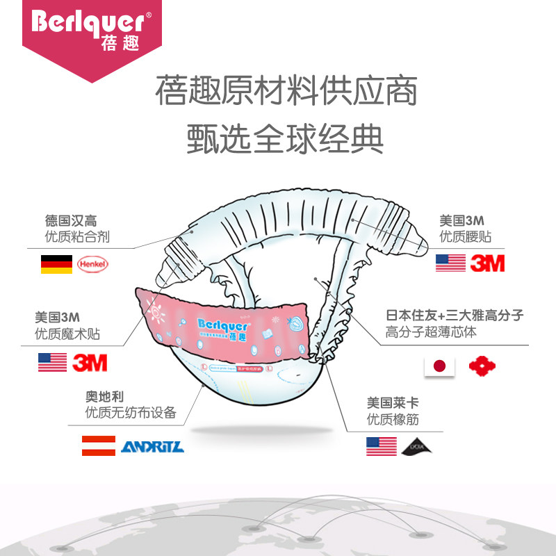 蓓趣医护级尿不湿倍趣纸尿裤拉拉裤新生婴儿夏季超薄透气童年贝趣,淘宝优惠券,粉丝福利购,淘宝优惠卷