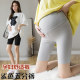 Pregnant woman shark leggings shorts summer outer yoga pants