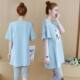 Maternity wear summer suit short sleeve outer wear t-shirt thin
