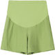 Maternity shorts are thin and loose and safe to wear outside in summer