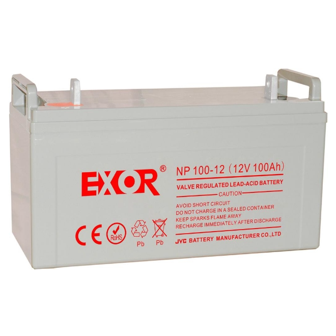 EXOR埃索EX38-12V38AH/NP100AH65A40A38A20A24A17A200A消防蓄电池 - 图1