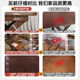 Simple solid wood foldable dining table for small homes