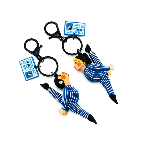 Креативная милая брендовая кукла подходит для мужчин и женщин, брелок для влюбленных, подвеска, аксессуар на рюкзак