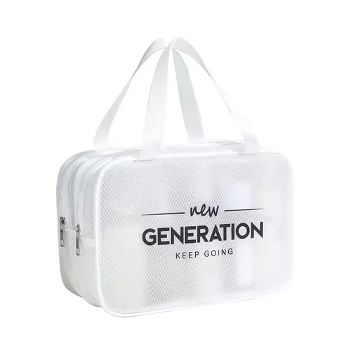 2022新款化妆包女旅行大容量化妆品收纳包防水干湿分离洗漱包 - 图3