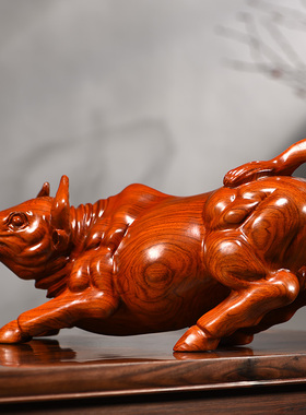 工艺生肖牛桌面装饰礼品华尔街牛