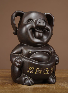 黑檀木家居客厅办公室送礼工艺品