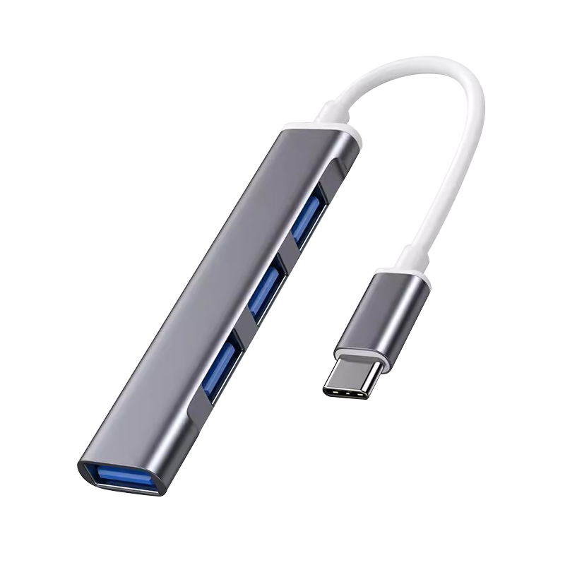 USB3.0扩展器笔记本typec拓展坞多插口扩展坞加延长线加长集分线器多功能电脑U盘车载转换接口HUB转接头1.5米 - 图3