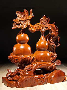 吉祥雕刻葫芦家居客厅开业礼品
