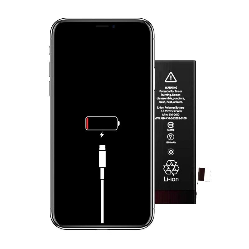 适用苹果iPhone12 13 14plusProMax更换电池移植聚信电芯高容电池