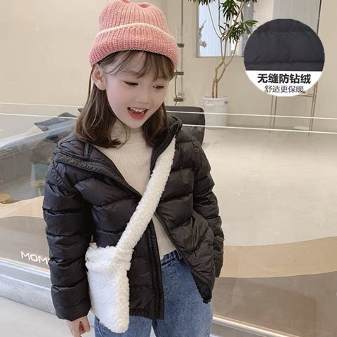 佐西儿童羽绒服男童三防轻薄冬季衣服2025新款秋冬装男孩外套童装