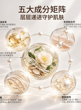 Vishin玩奢底妆磁铁平整次抛精华液多重胶原蛋白补水平滑光泽秋冬