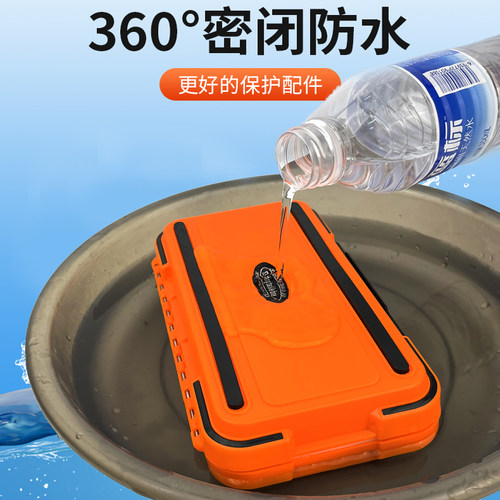 钓鱼配件盒防水路亚盒工具盒鱼钩收纳盒路亚饵盒钓鱼用品渔具盒 - 图1