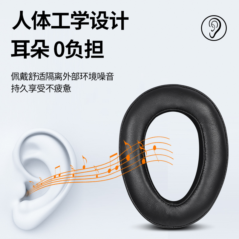 适用HIFIMAN海菲曼耳罩ANANDA耳机套he1000v2 Edition XS耳机配件